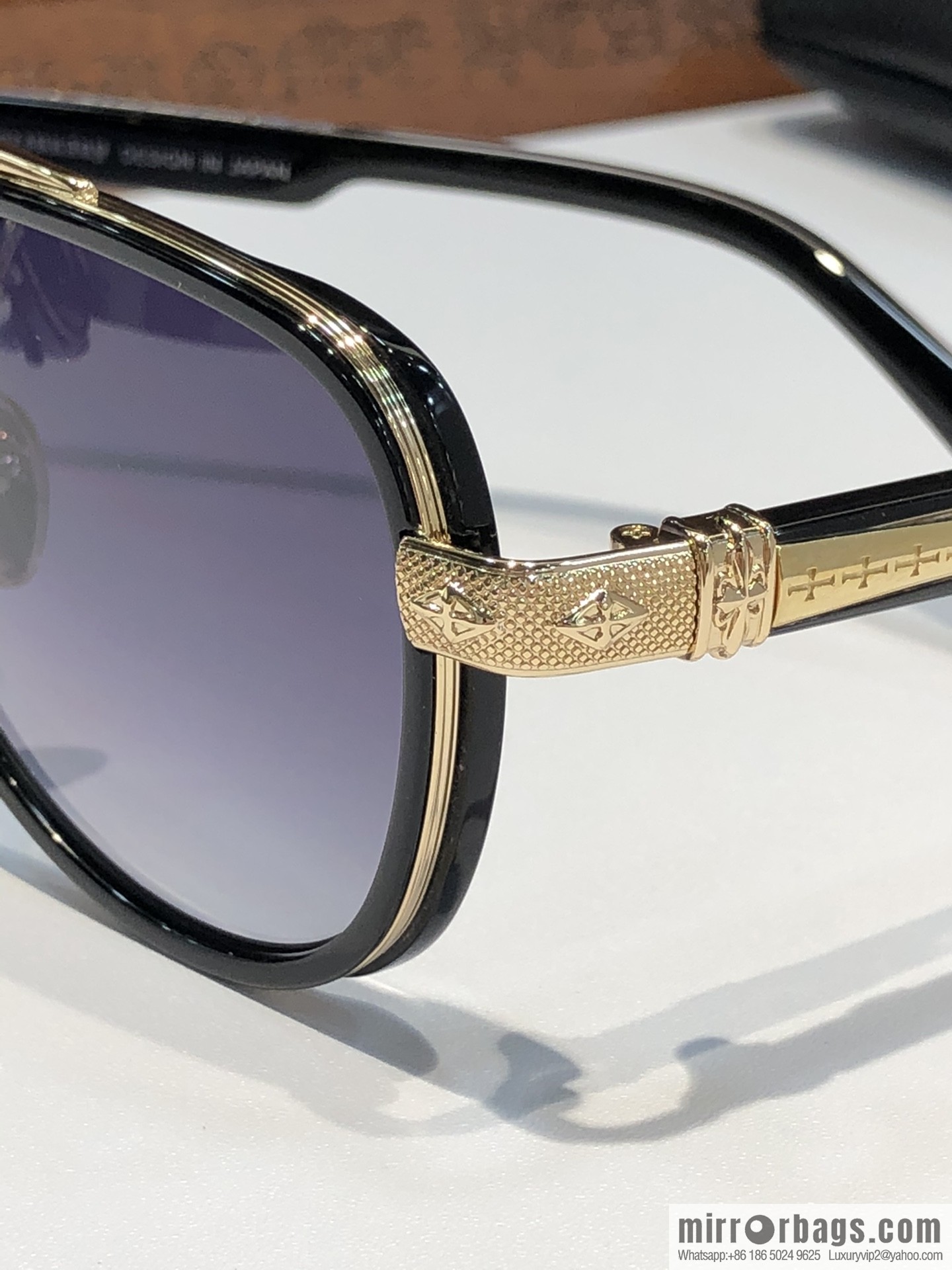 CHROME HEART American retro toad sunglasses