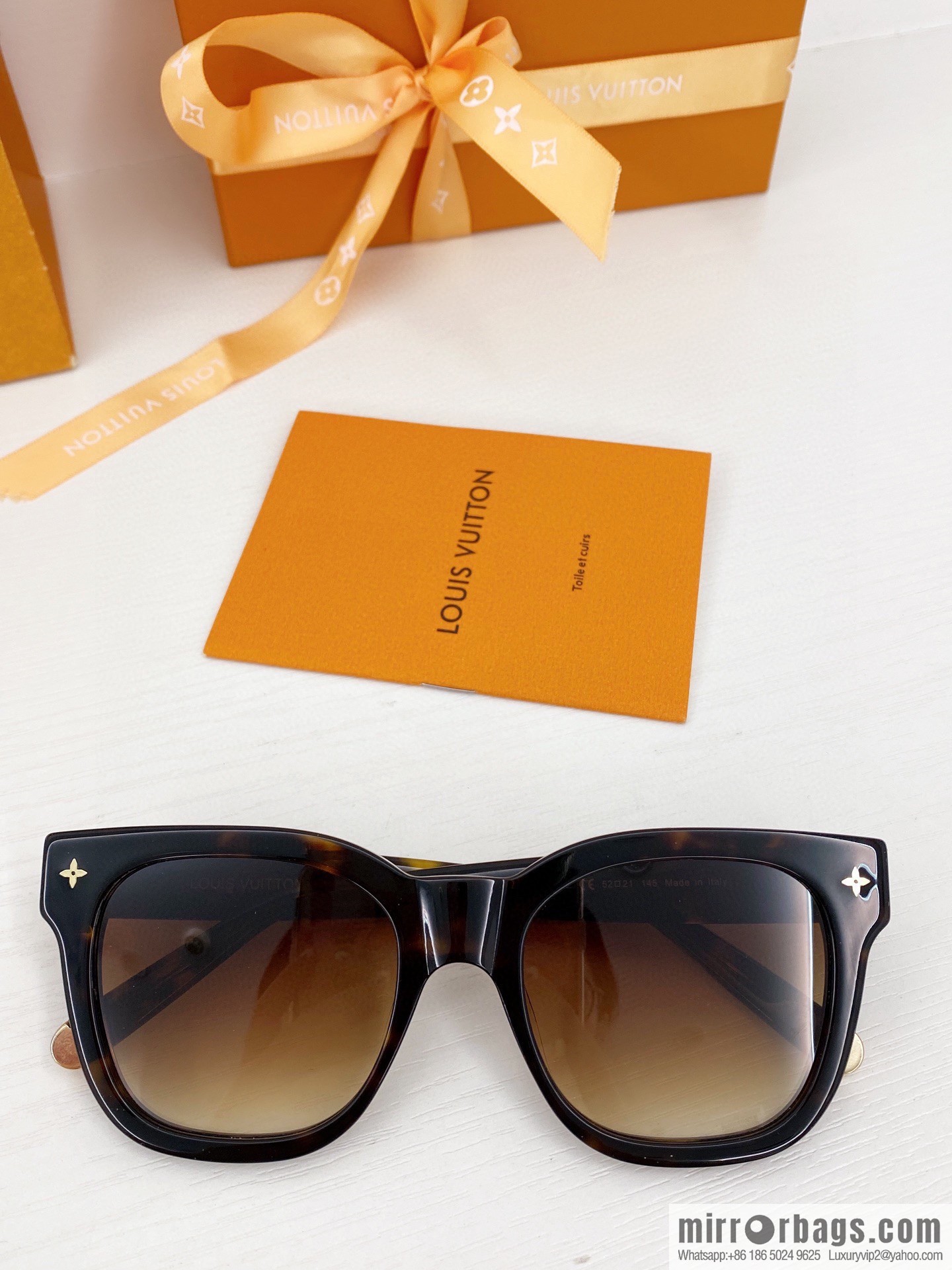 LV Louis Vuitton My Monogram Square Sunglasses