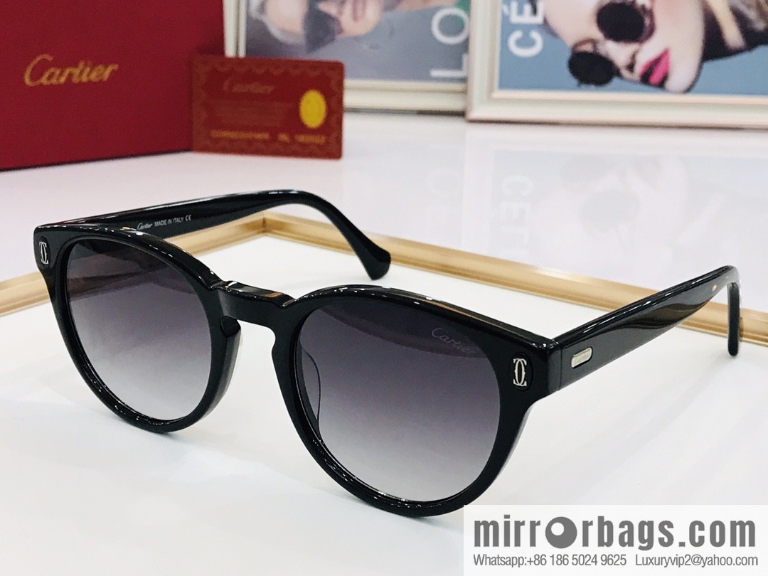 Cartier Cartier electroplated men's and women's same sunglasses