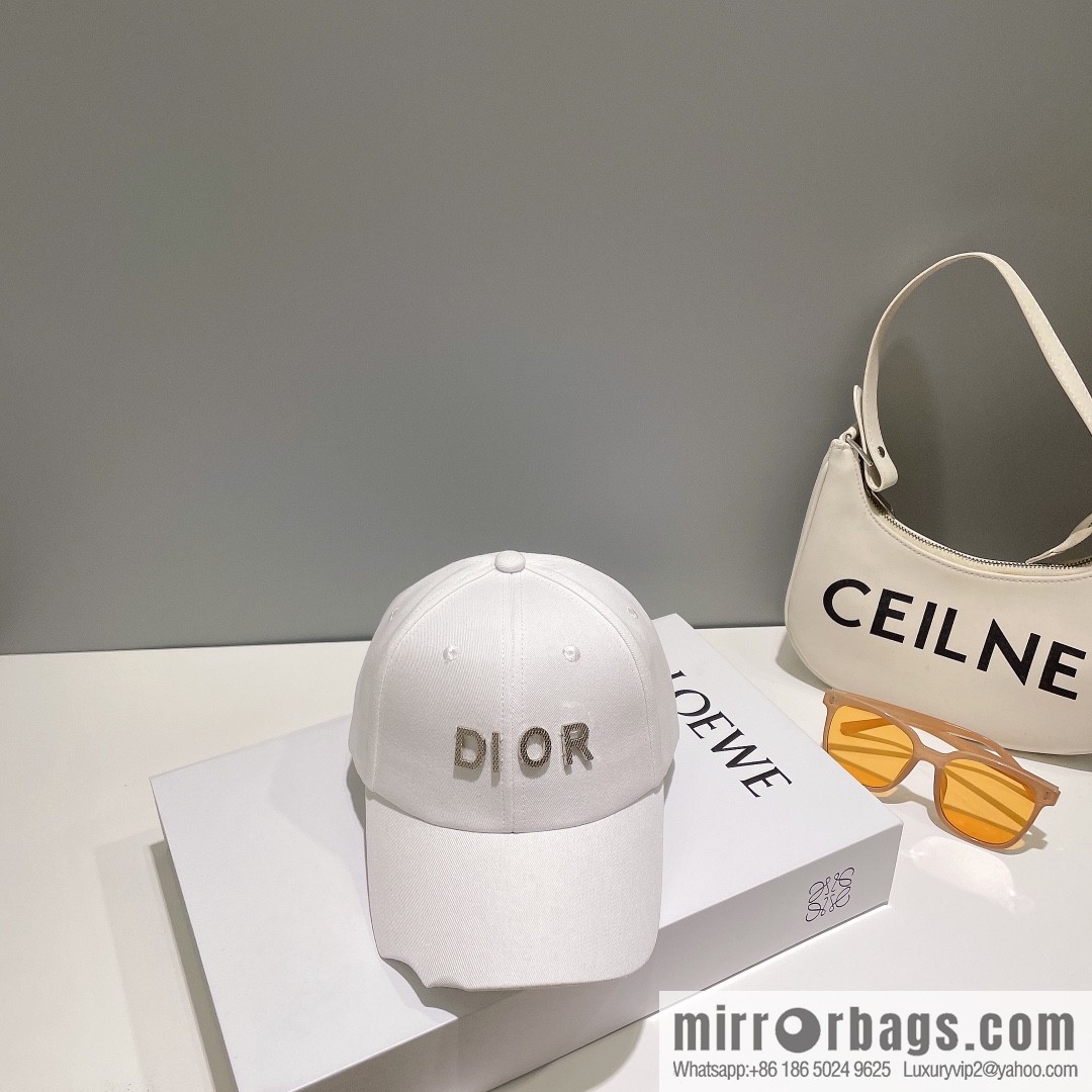 Dior 2023 new walking embroidered baseball cap