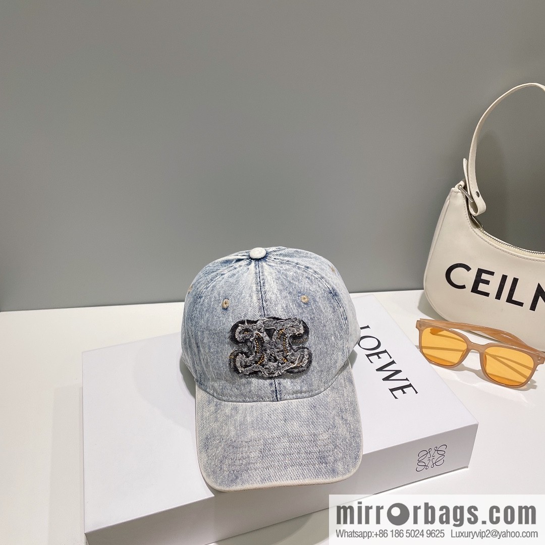 CELINE Spring/Summer 2023 Denim Baseball Cap