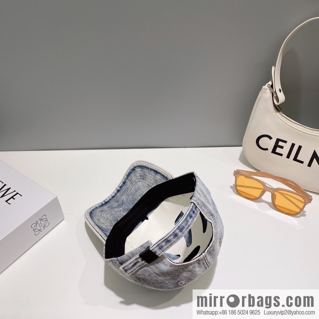 CELINE Spring/Summer 2023 Denim Baseball Cap