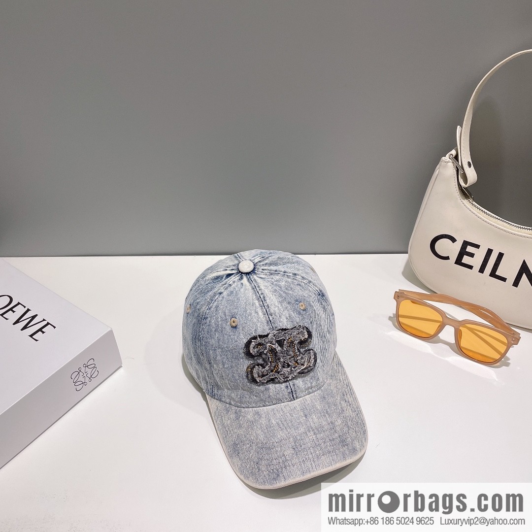 CELINE Spring/Summer 2023 Denim Baseball Cap