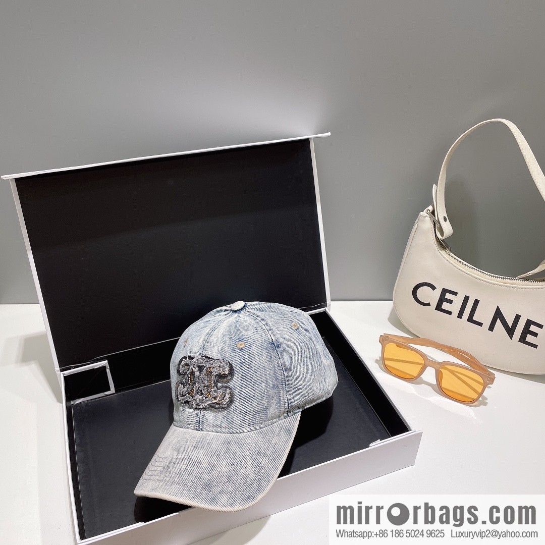 CELINE Spring/Summer 2023 Denim Baseball Cap