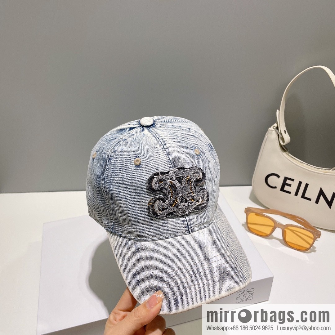 CELINE Spring/Summer 2023 Denim Baseball Cap