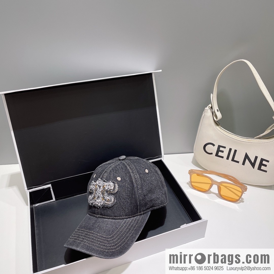 CELINE Spring/Summer 2023 Denim Baseball Cap