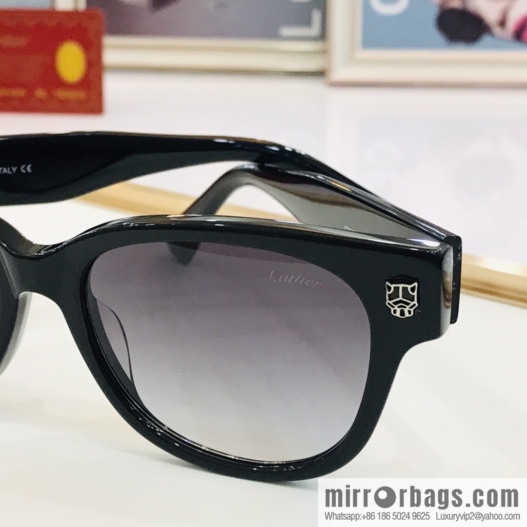 Cartier Cartier Electroplating Process Unisex Sunglasses
