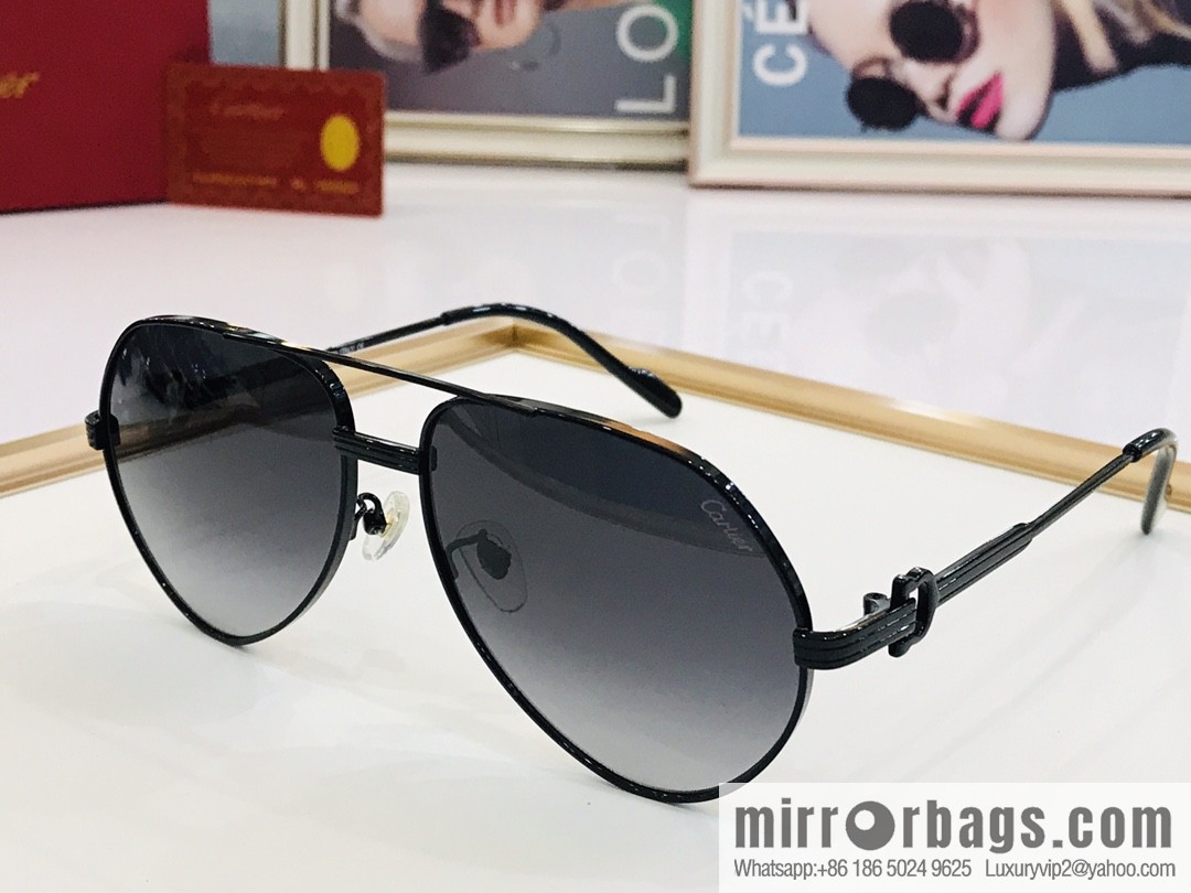 Cartier fashion casual unisex sunglasses