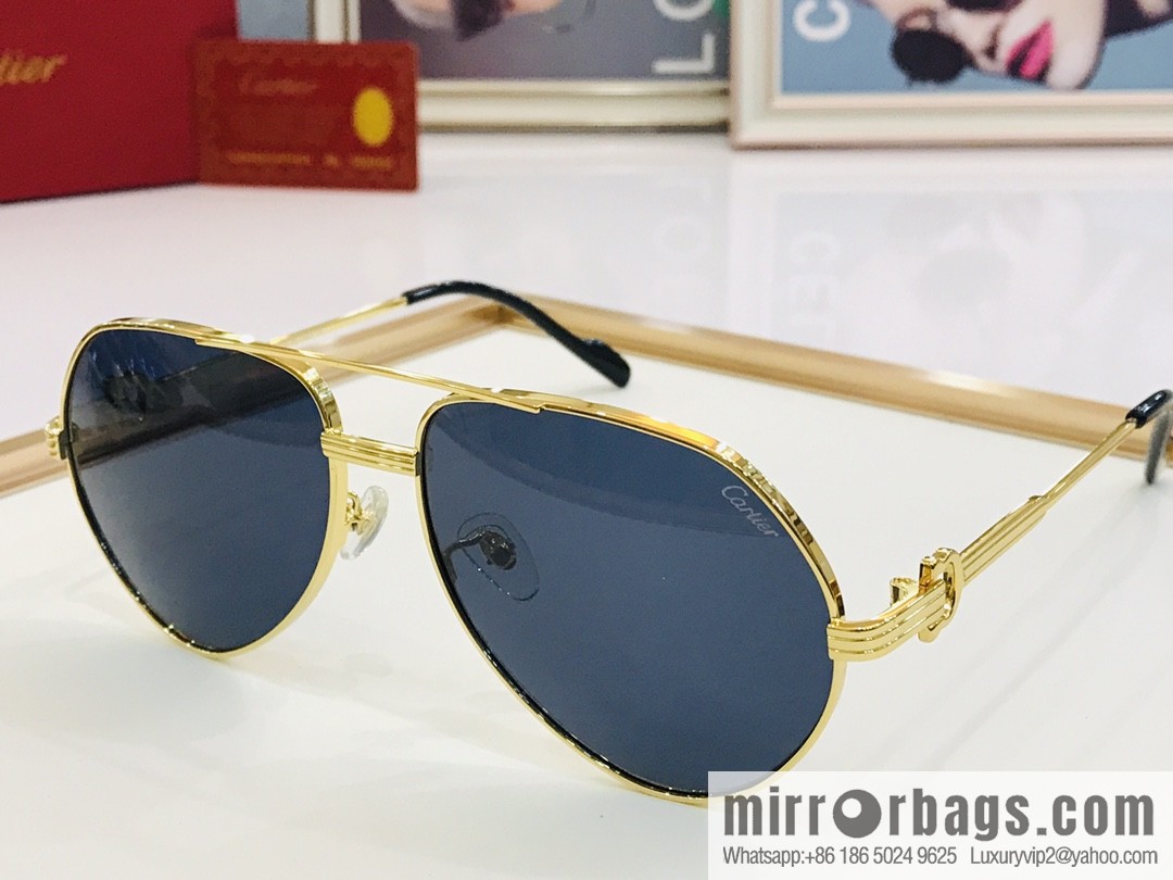 Cartier fashion casual unisex sunglasses