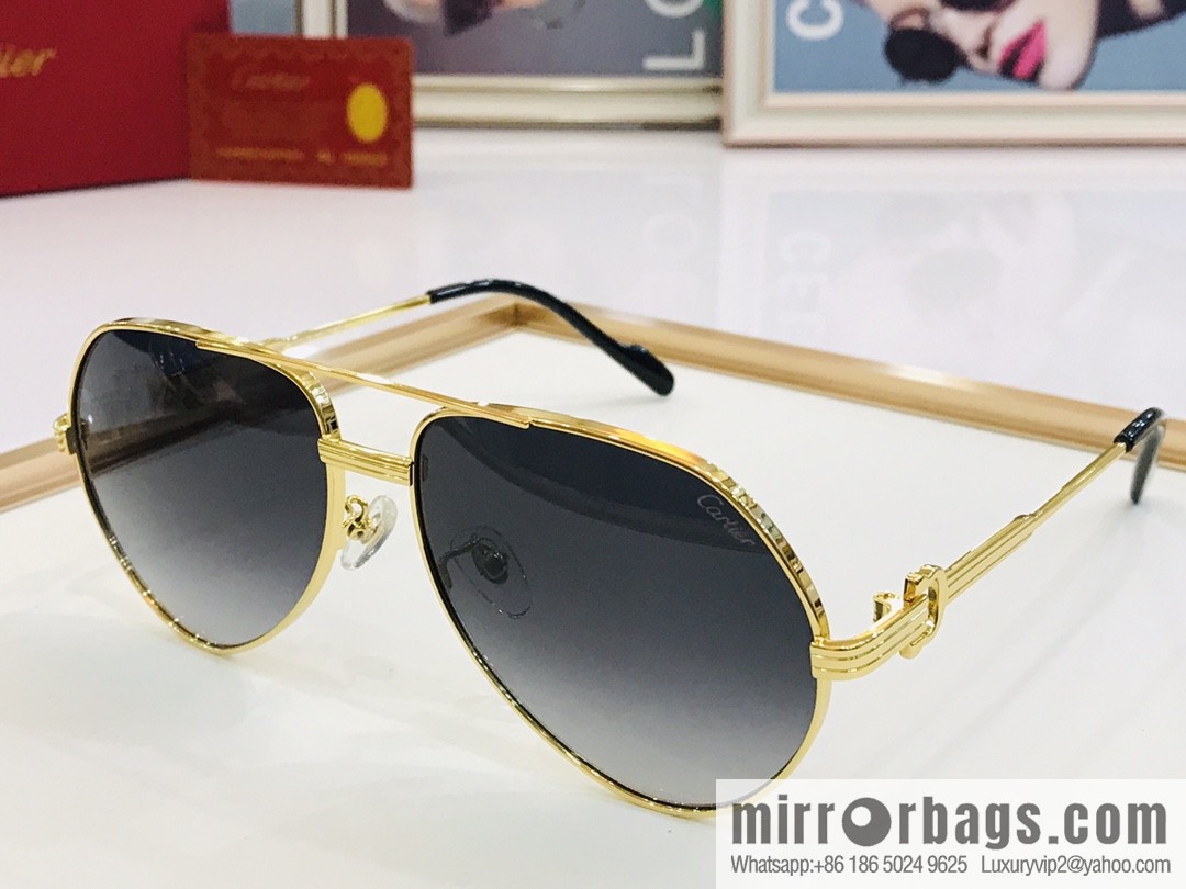 Cartier fashion casual unisex sunglasses