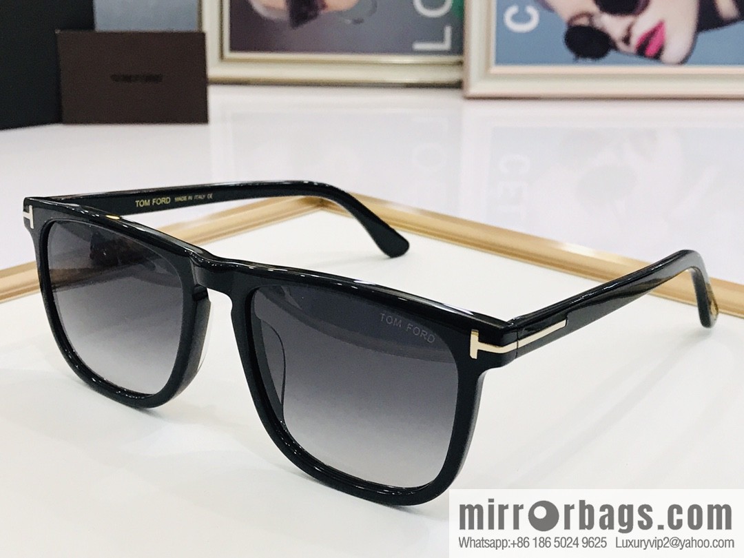 TOM FORD Tom Ford Plate Frame Unisex Sunglasses