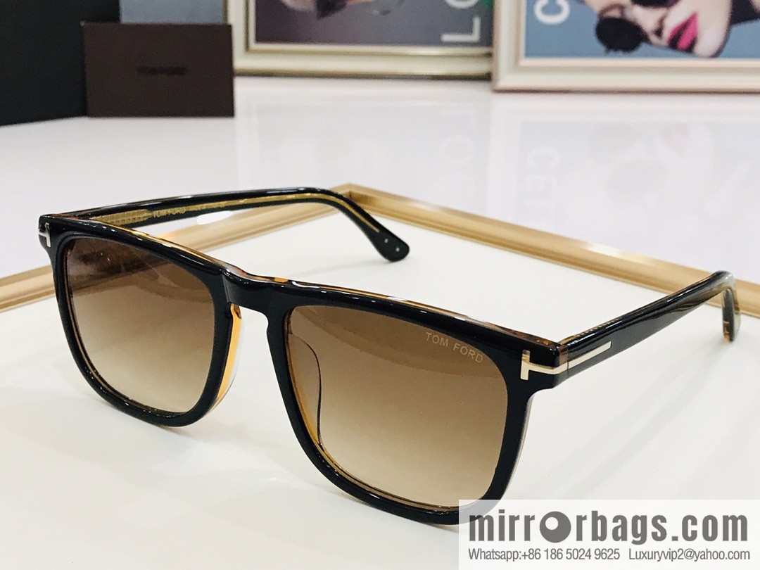 TOM FORD Tom Ford Plate Frame Unisex Sunglasses