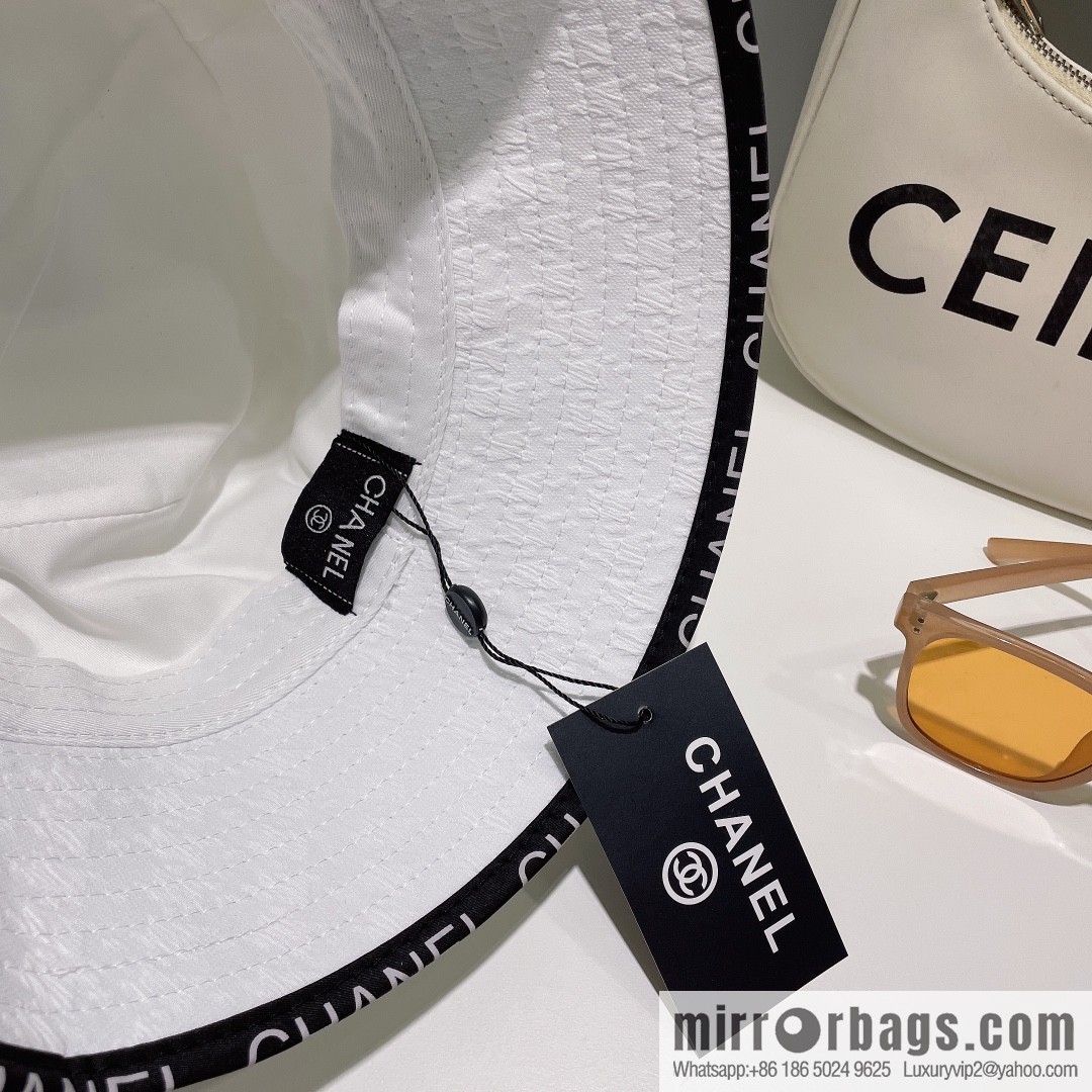 Chanel new small fragrant bucket hat