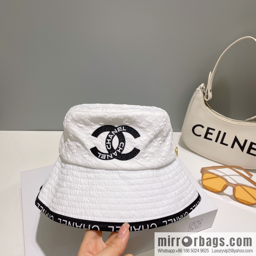 Chanel new small fragrant bucket hat