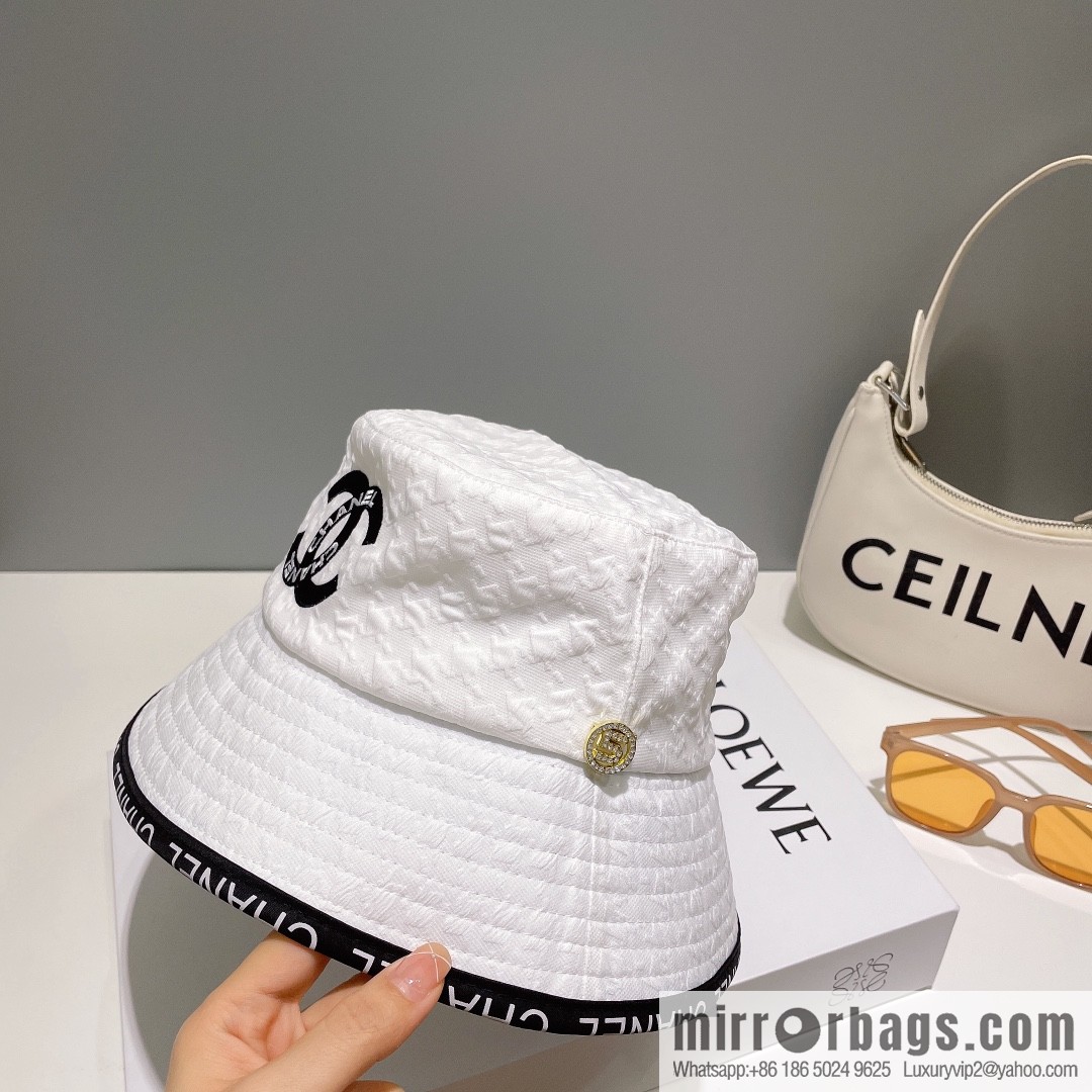Chanel new small fragrant bucket hat