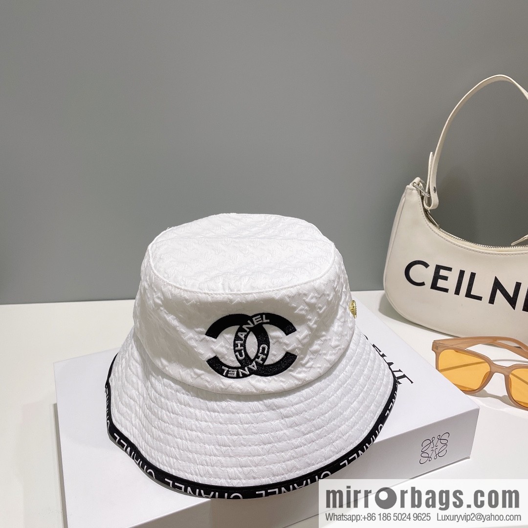 Chanel new small fragrant bucket hat