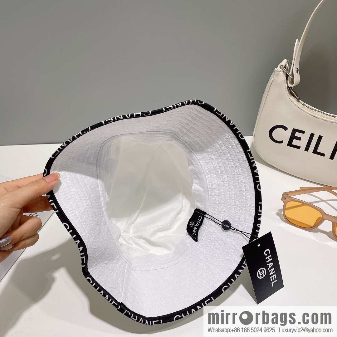 Chanel new small fragrant bucket hat