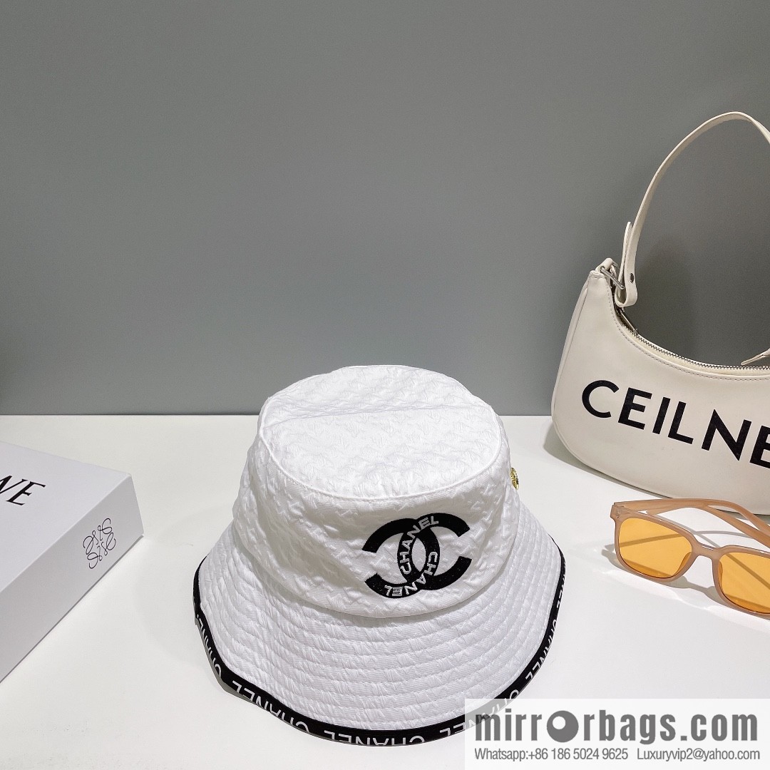 Chanel new small fragrant bucket hat