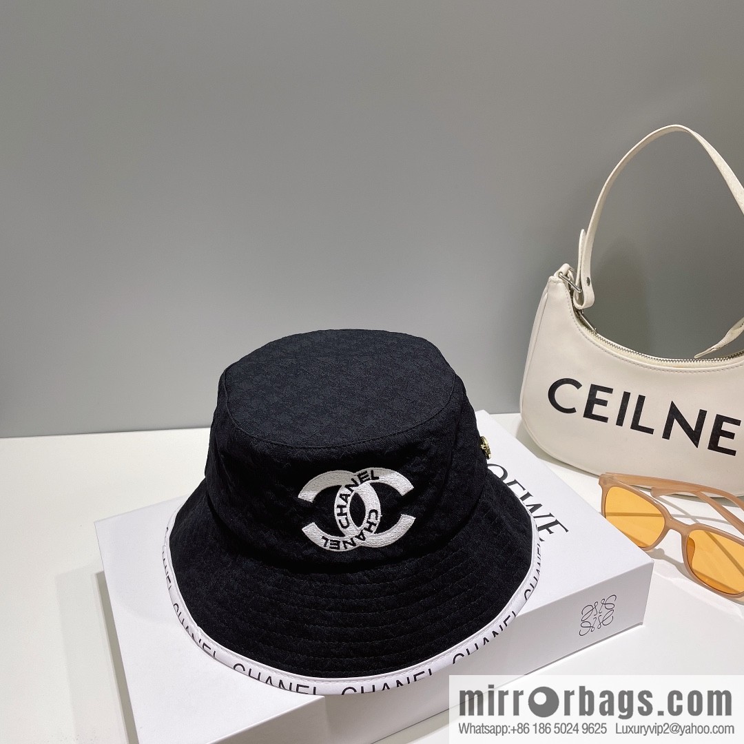 Chanel new small fragrant bucket hat