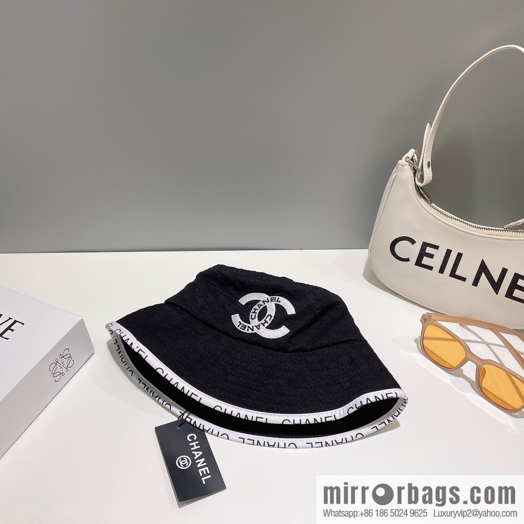 Chanel new small fragrant bucket hat