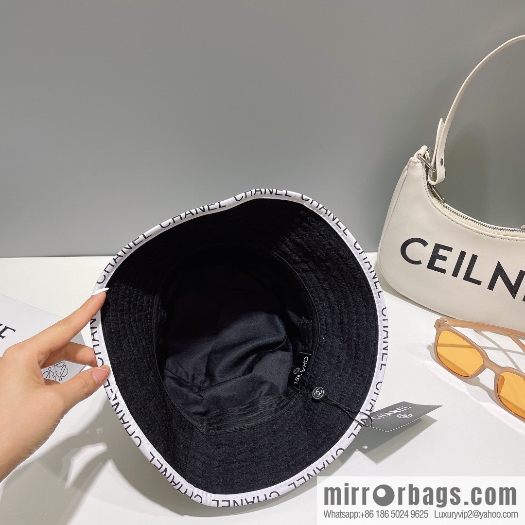 Chanel new small fragrant bucket hat