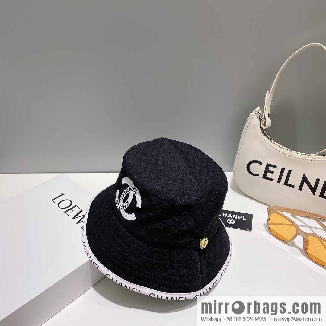 Chanel new small fragrant bucket hat