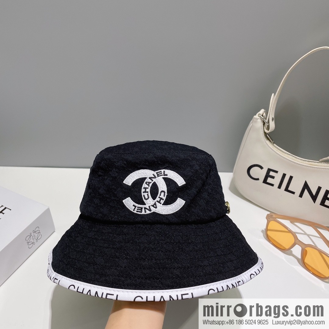 Chanel new small fragrant bucket hat