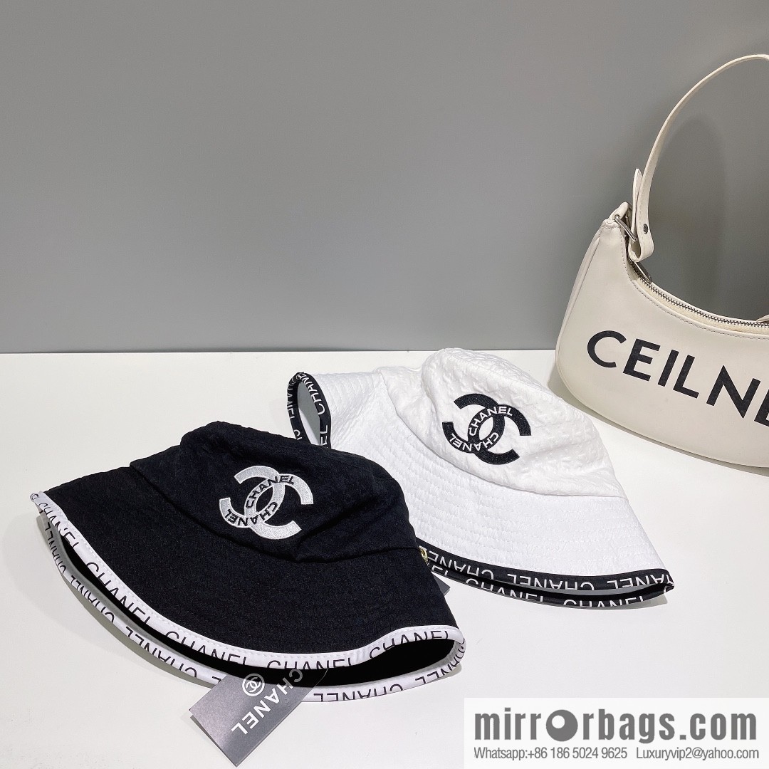 Chanel new small fragrant bucket hat