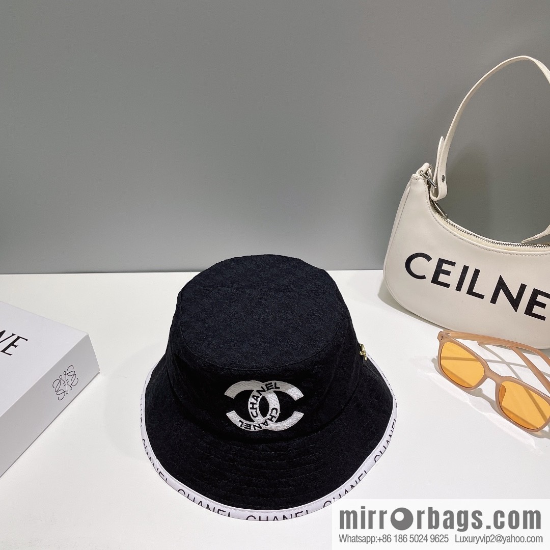 Chanel new small fragrant bucket hat