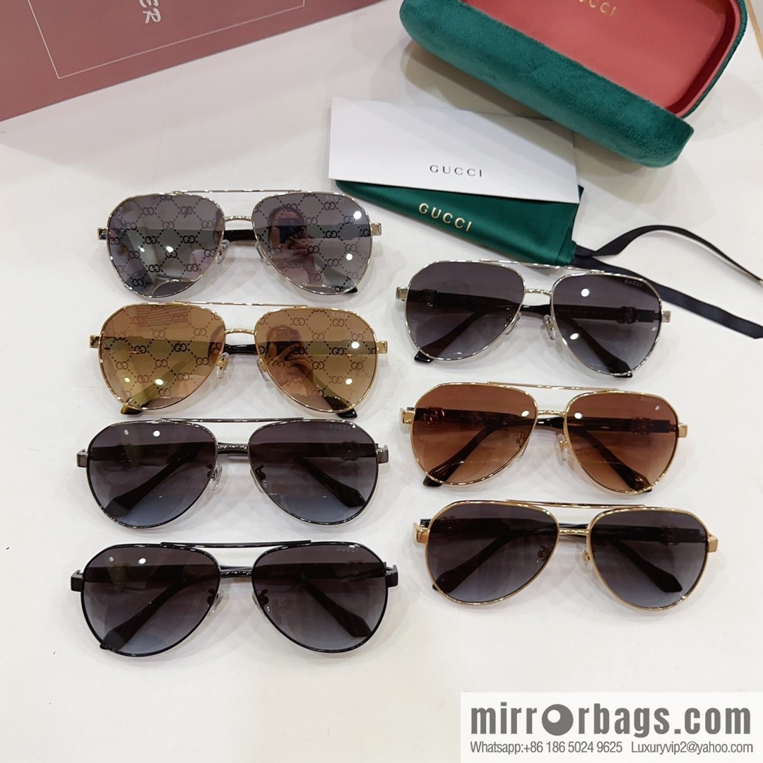 GUCCI Gucci Round Frame Unisex Sunglasses
