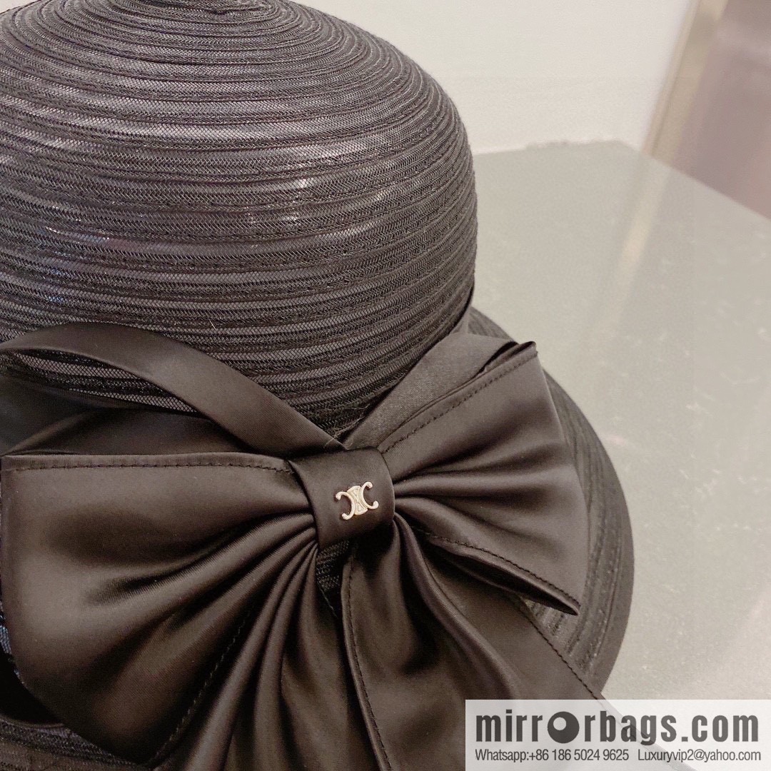 CELINE Celine organza new sun hat