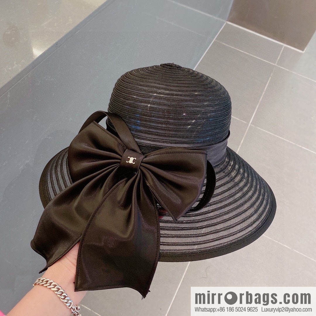 CELINE Celine organza new sun hat