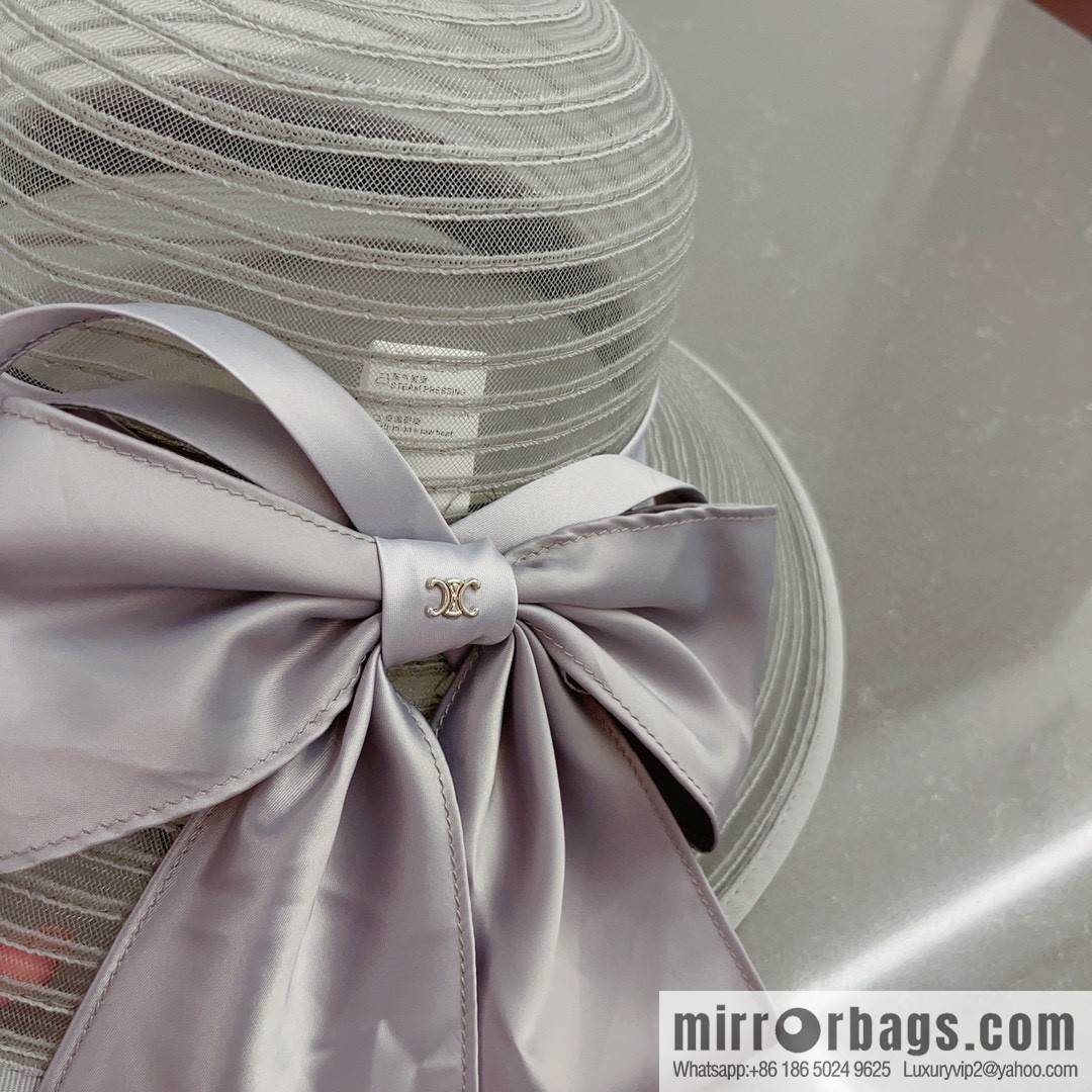 Celine organza new sun hat