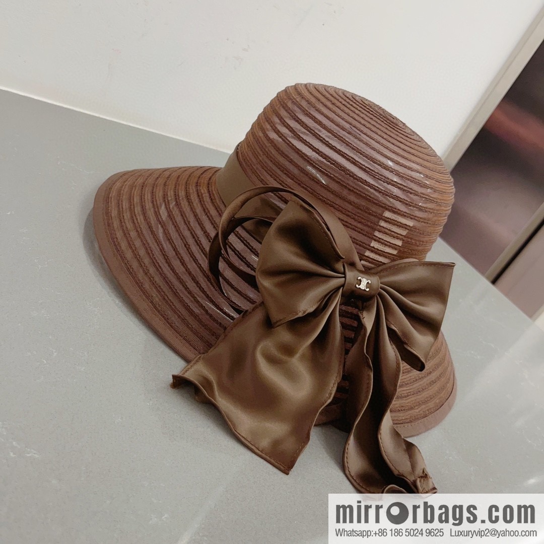 Celine organza new sun hat