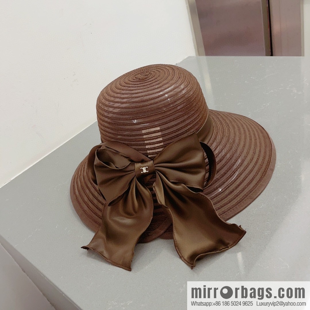 Celine organza new sun hat