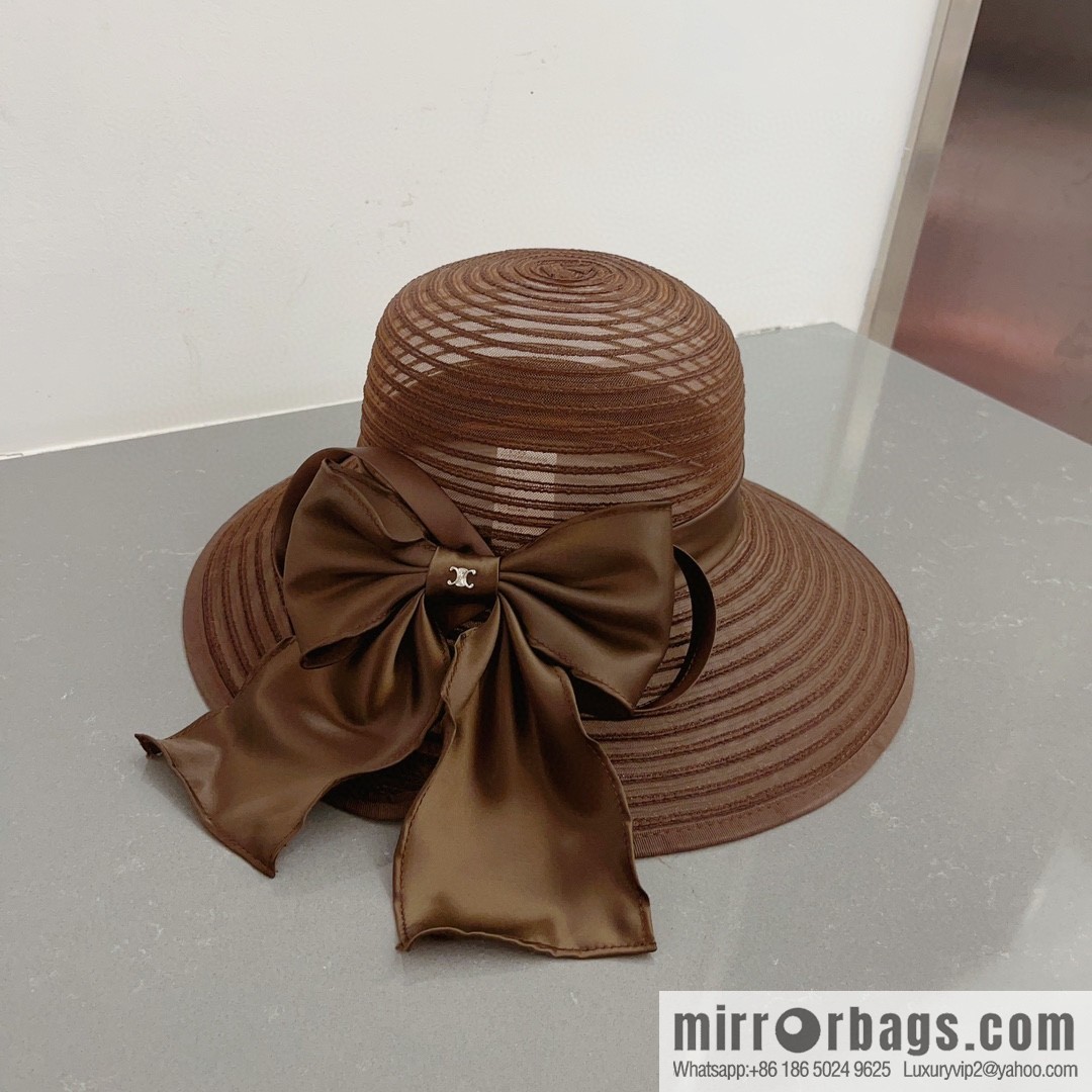 Celine organza new sun hat