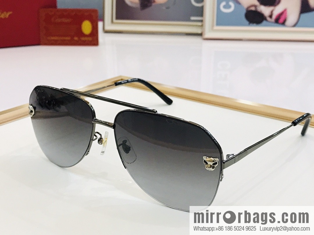 Cartier fashion casual unisex sunglasses