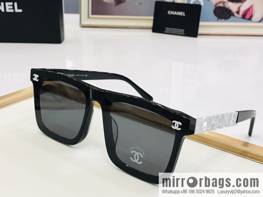 Chanel square women's sunglasses