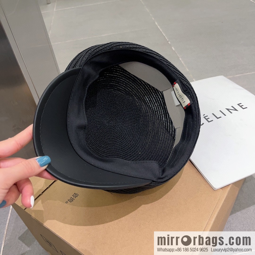 Gucci Gucci new duck tongue military hat