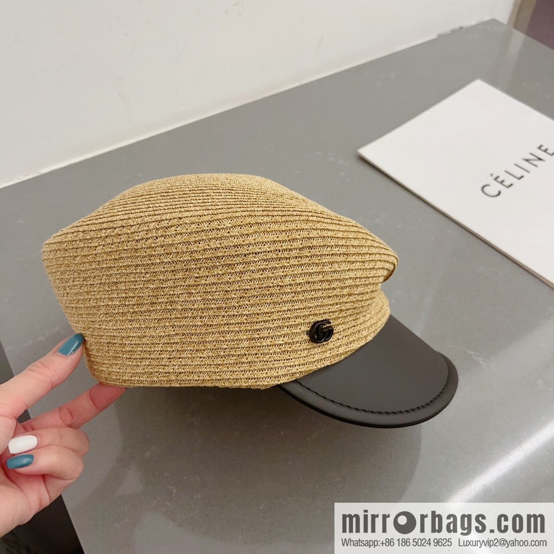 Gucci Gucci new duck tongue military hat