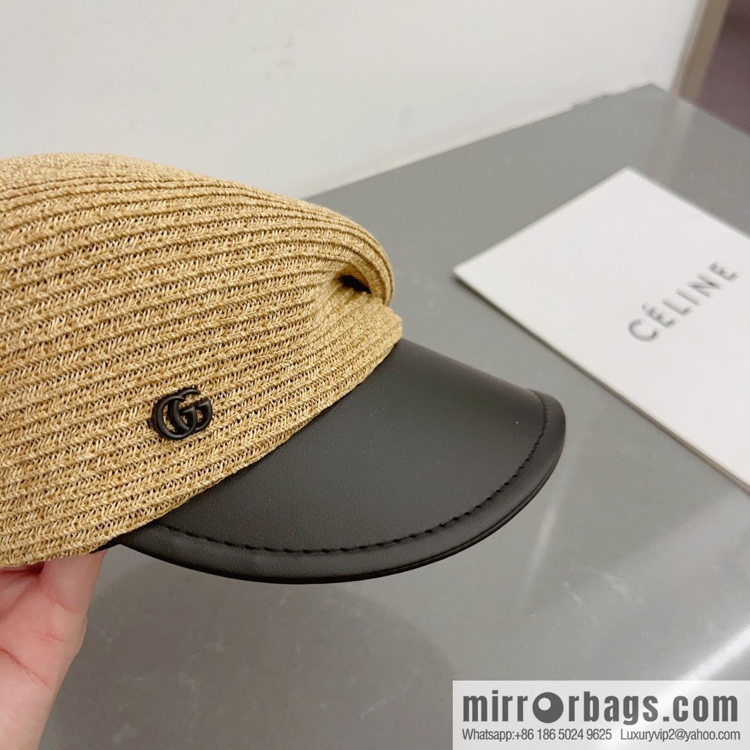 Gucci Gucci new duck tongue military hat