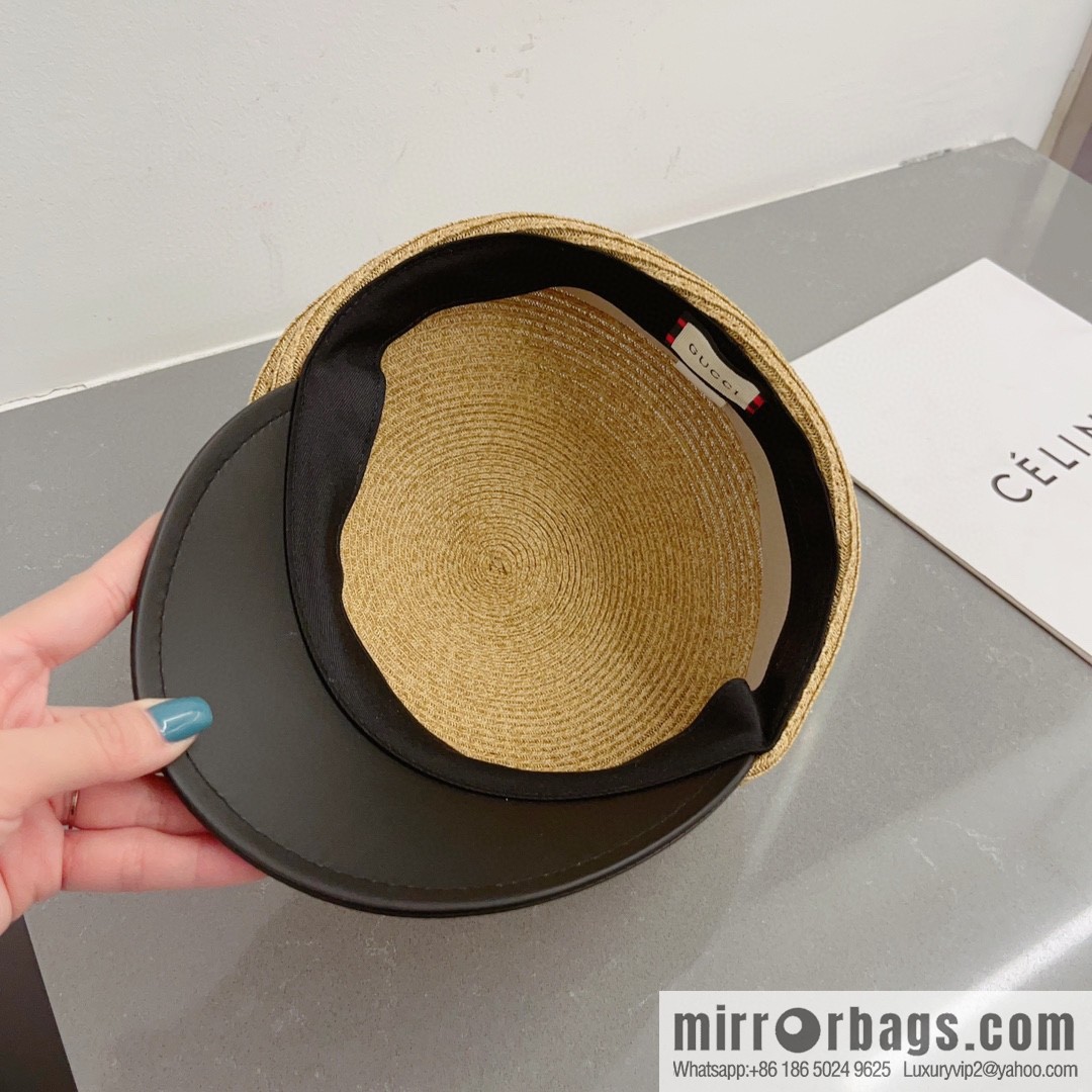 Gucci Gucci new duck tongue military hat