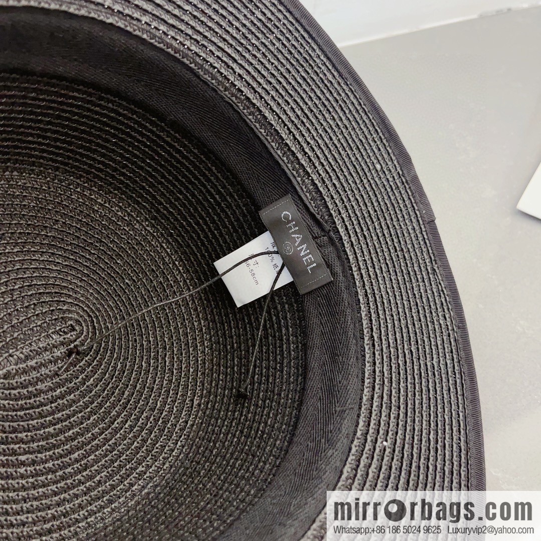 Chanel Flat Top Hat
