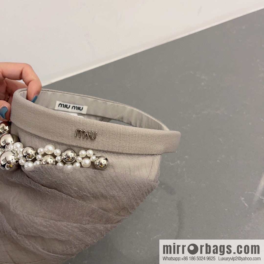 Miao Miao miumiu 23 years old new headband sun hat
