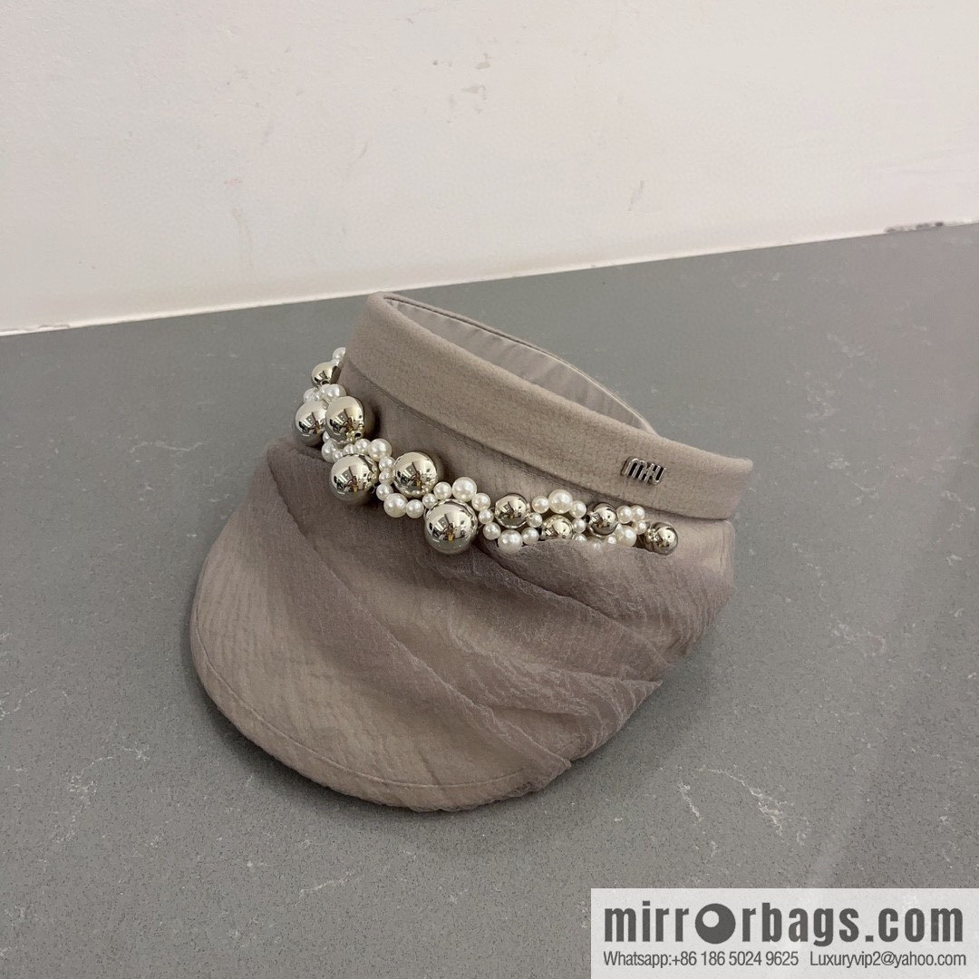 Miao Miao miumiu 23 years old new headband sun hat