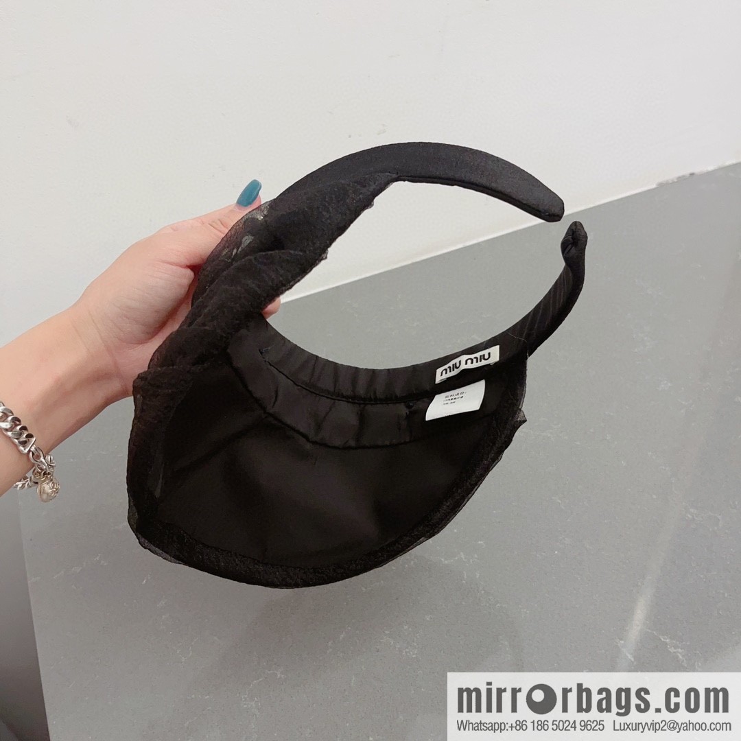 Miao Miao miumiu 23 years old new headband sun hat