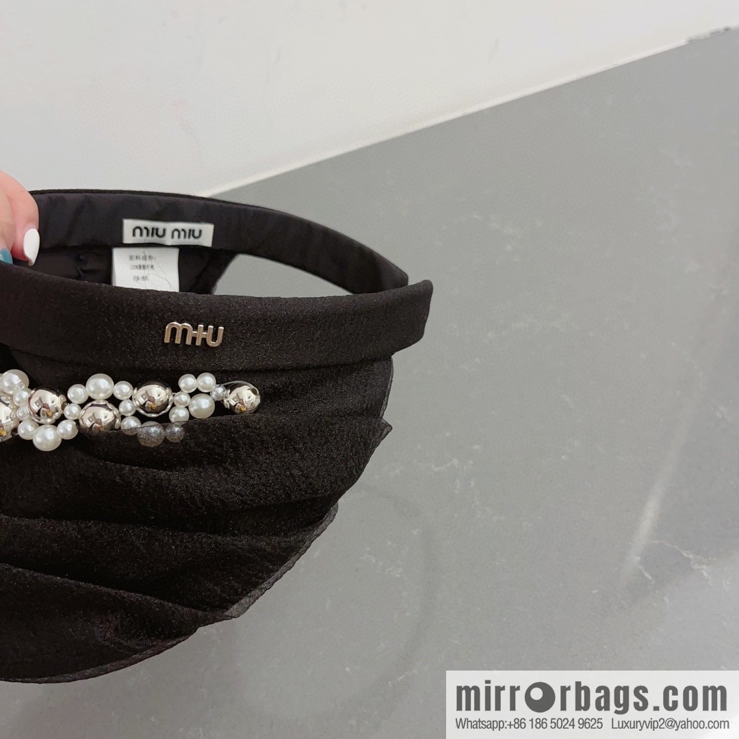 Miao Miao miumiu 23 years old new headband sun hat
