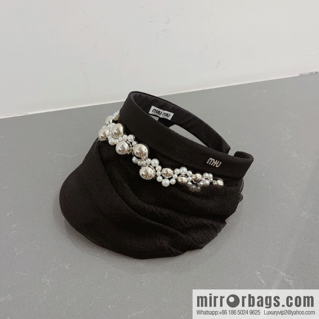 Miao Miao miumiu 23 years old new headband sun hat