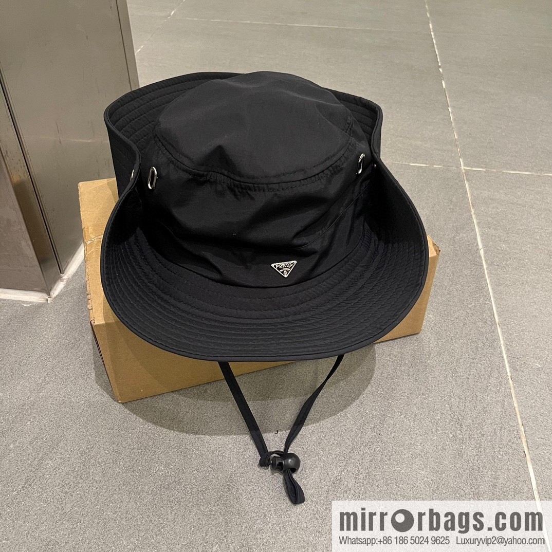 Prada canvas bucket hat