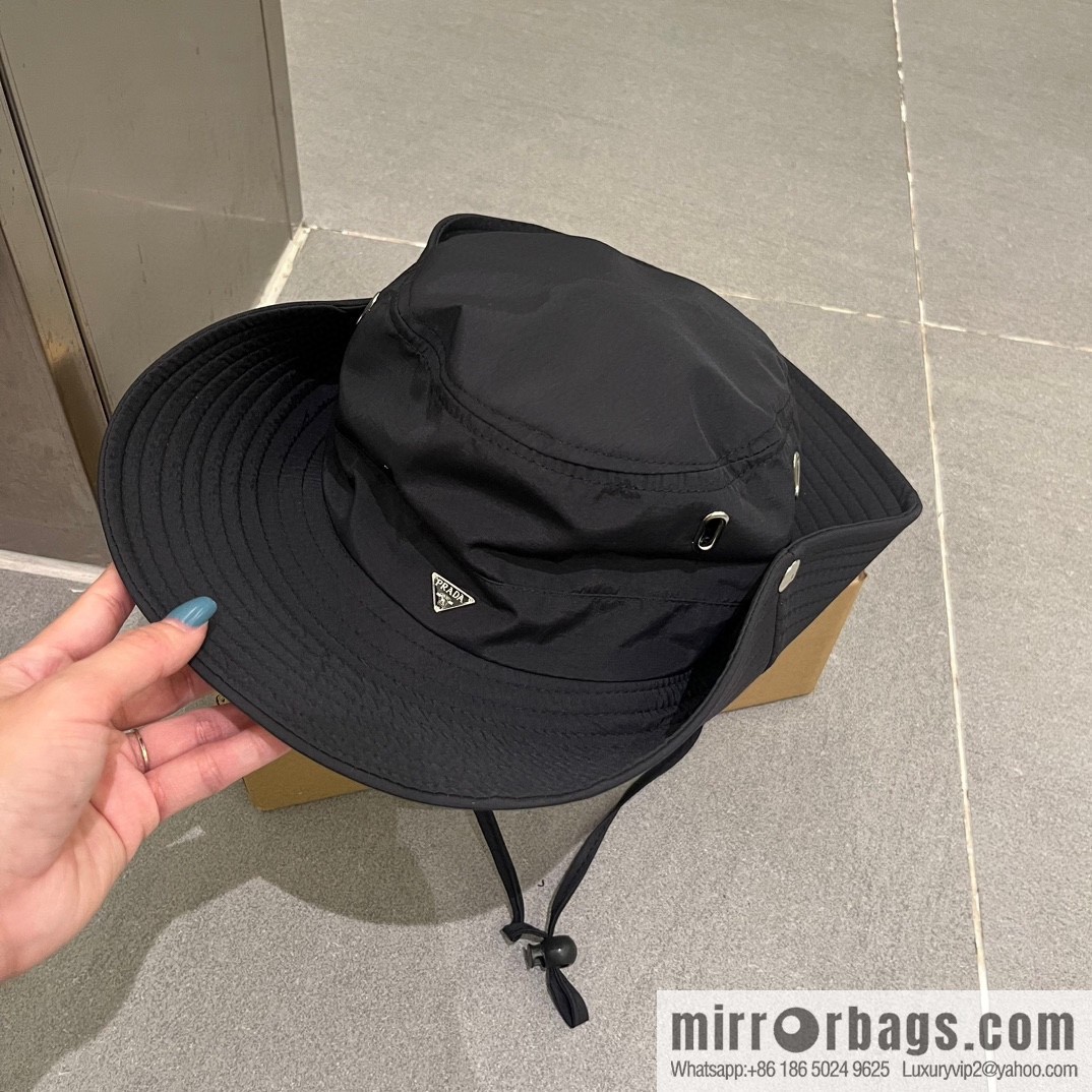 Prada canvas bucket hat